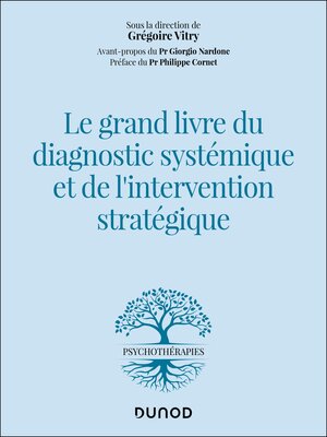 cover image of Le grand livre du diagnostic systémique et de l'intervention stratégique